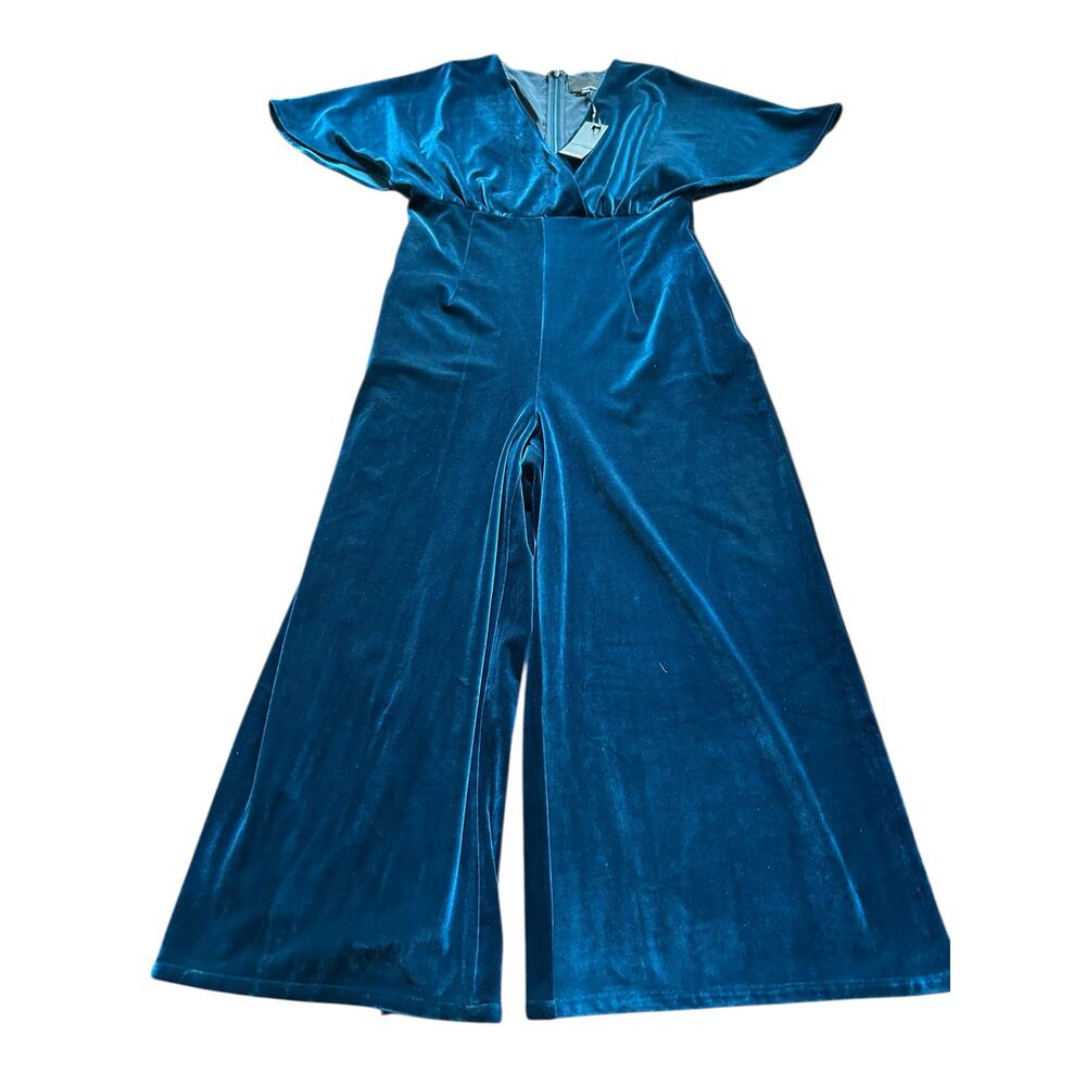 NWT Luna Greylin Velvet Jumpsuit - Size L - Picture 4 of 11